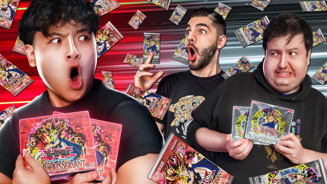 We Built a Yu-Gi-Oh Deck with ONLY a Booster Box to DUEL!
