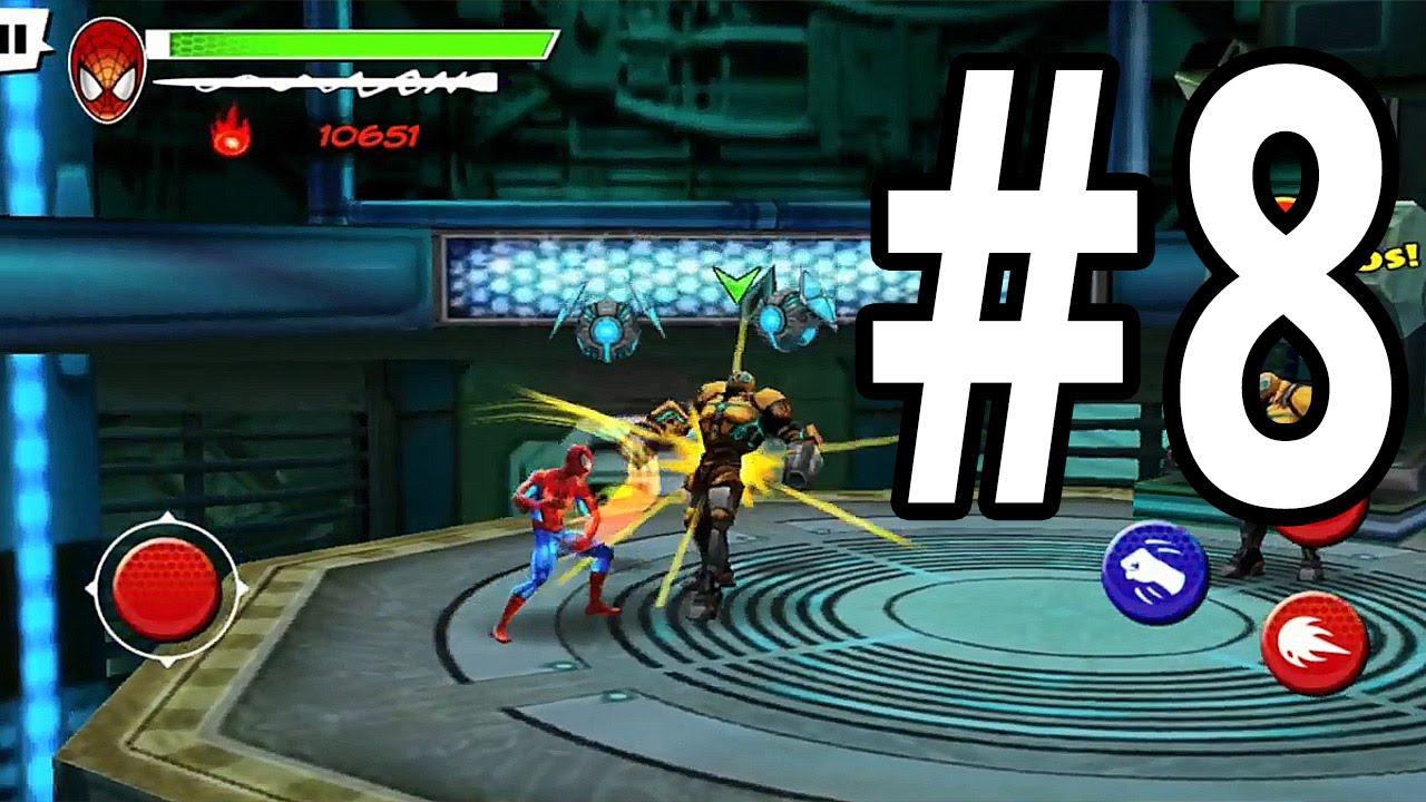 Ultimate Spider-Man: Total Mayhem | iPhone | Gameplay Walkthrough Part 8: Denies Security Lapse