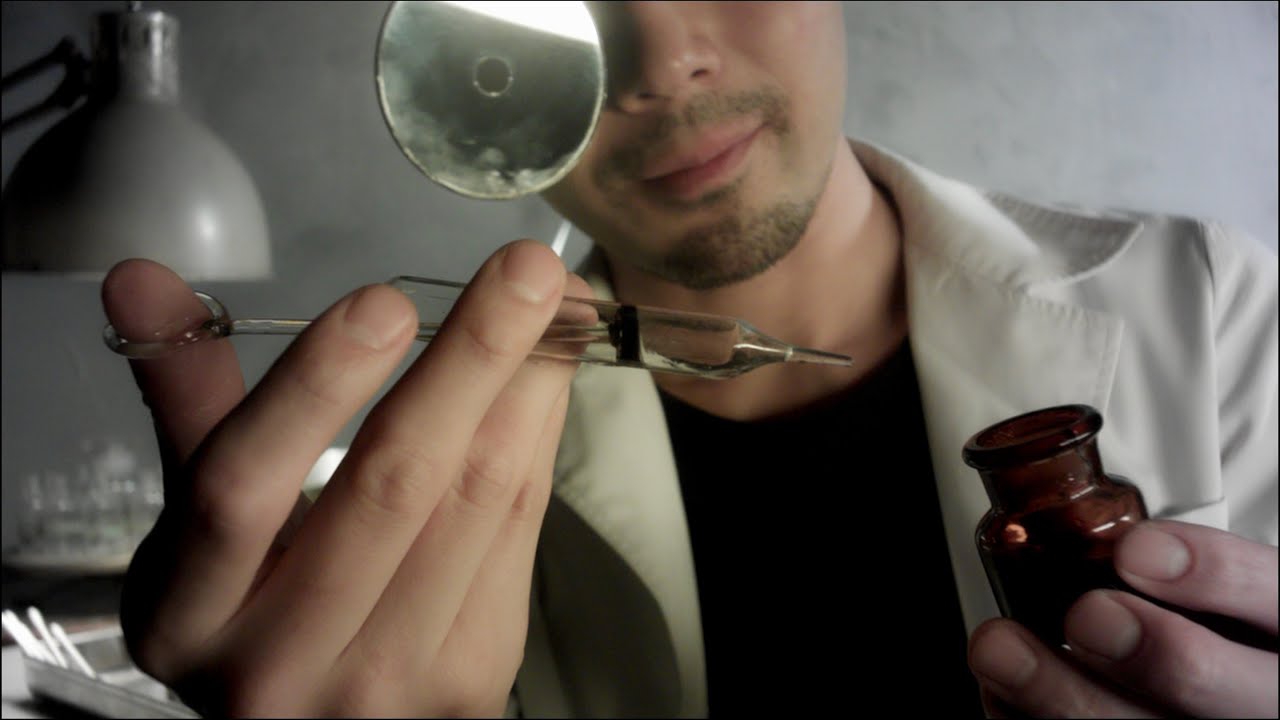[ASMR]  Add ear drops and clean   roleplay