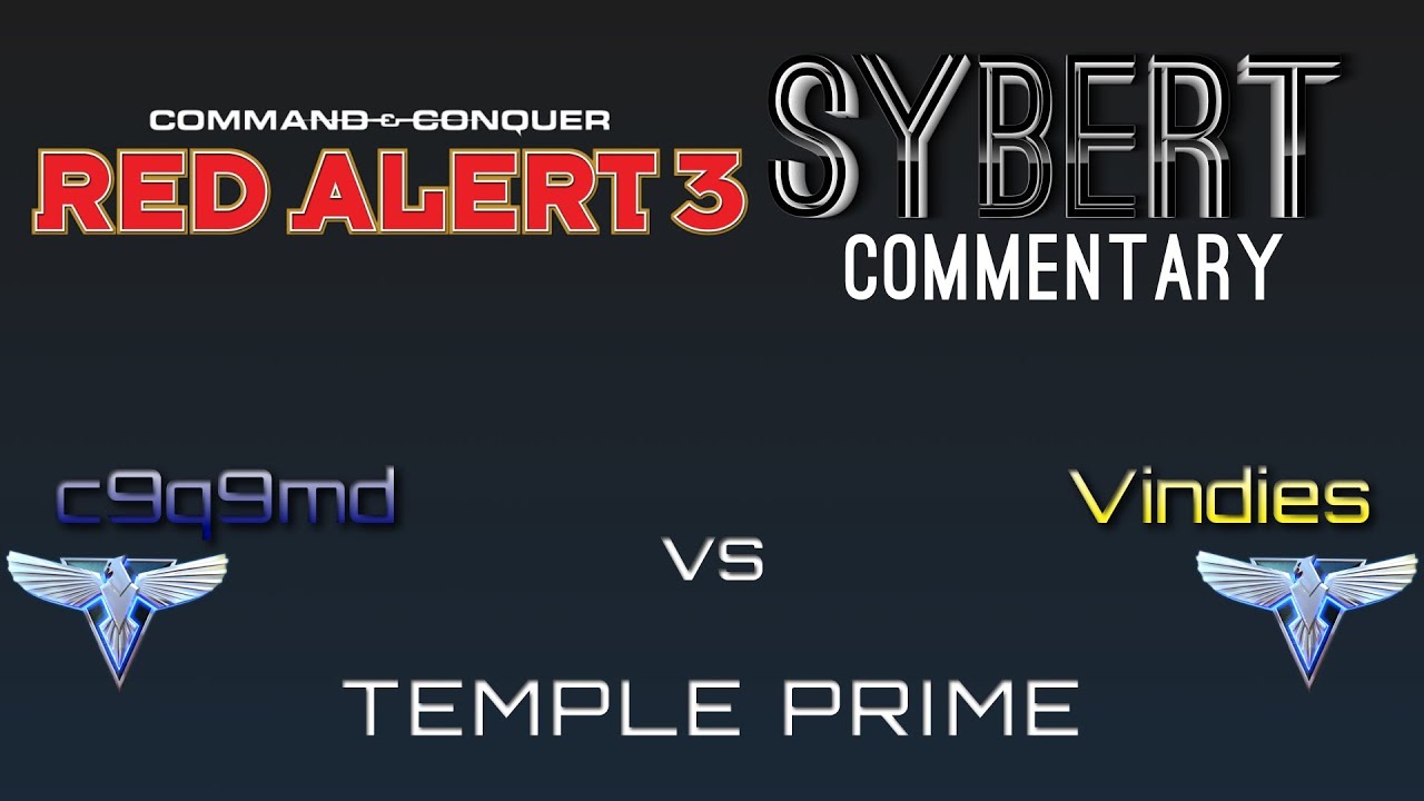c9q9md[A] vs Vindies[A] - Temple Prime - Red Alert 3