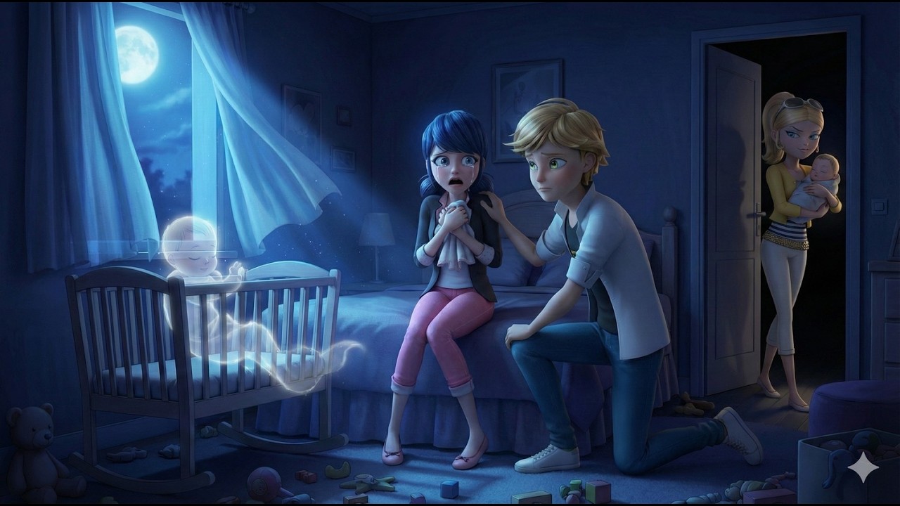 Chloe steals the baby😰🍼, Marinette gets emotional 😭. ‪@GAMEARTMIRACULOUSSIMS