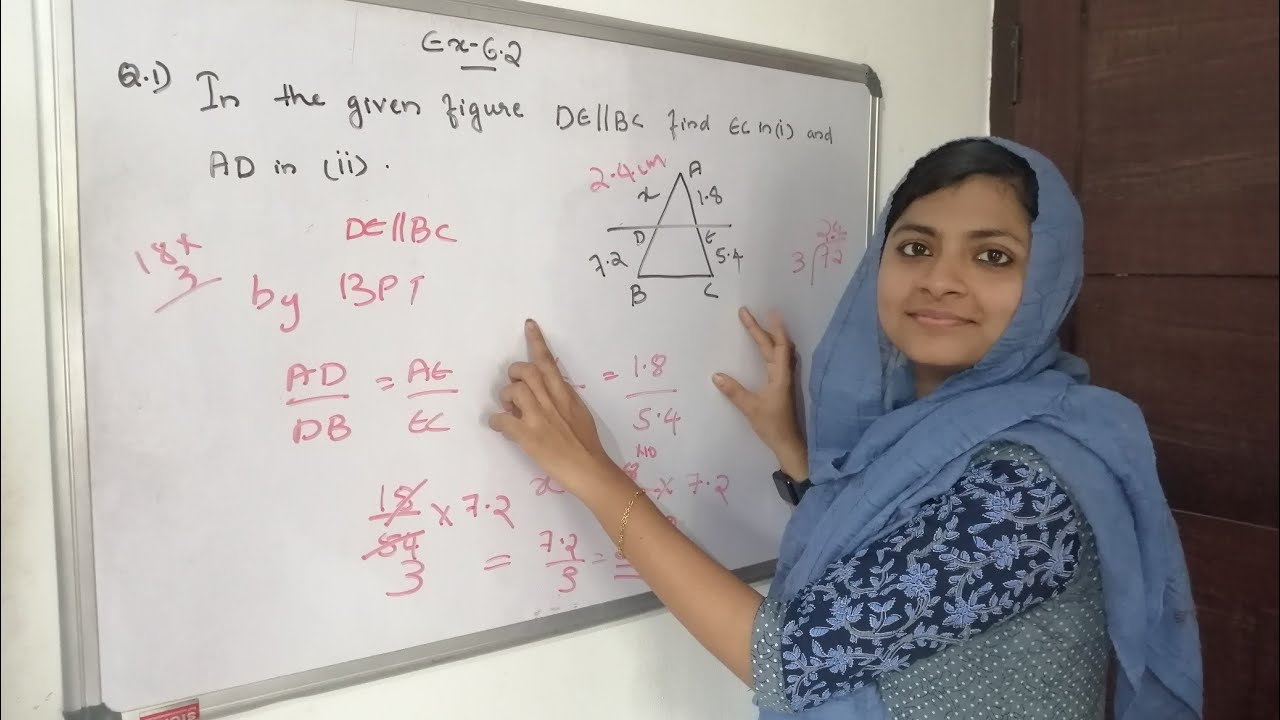 CBSE 10th Maths-chapter 6-Triangles-part 1-Basic Proportionality Theorem