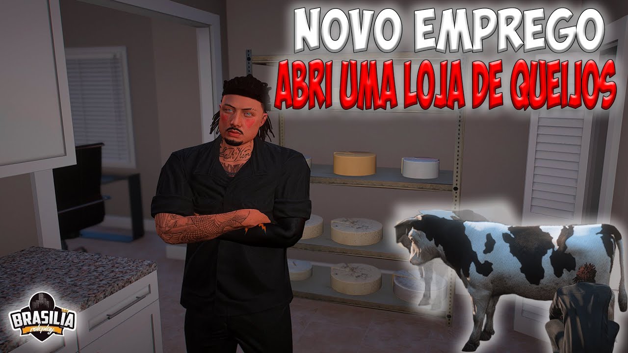 Novo emprego de LEITEIRO abri uma LOJA DE QUEIJOS! - Brasília RP - #51