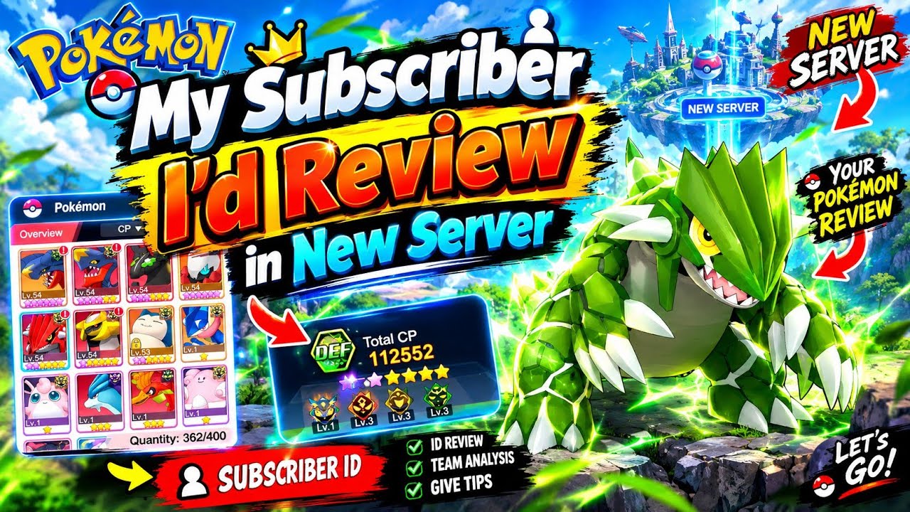 Pokeverse World Review My Subscriber I'd In New Server 🩵 || ROY GAMING ||
