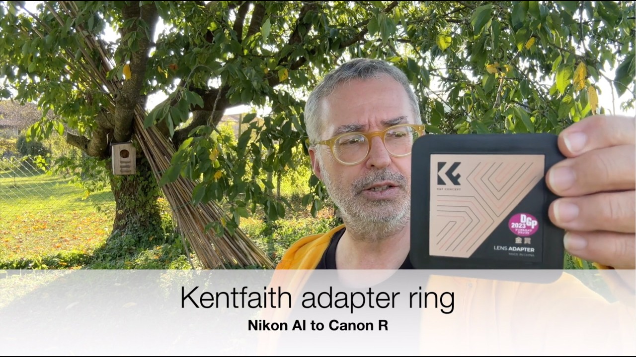 Kentfaith adapter ring Nikon AI to canon R