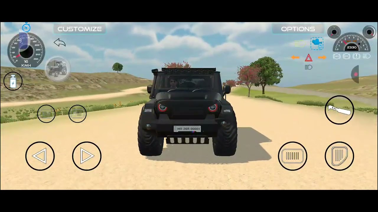 I modified thar and land Jeep