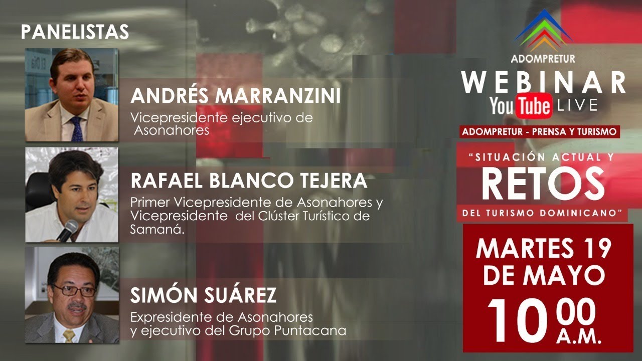 WEBINAR|Asociación Dominicana de Prensa Turística ADOMPRETUR