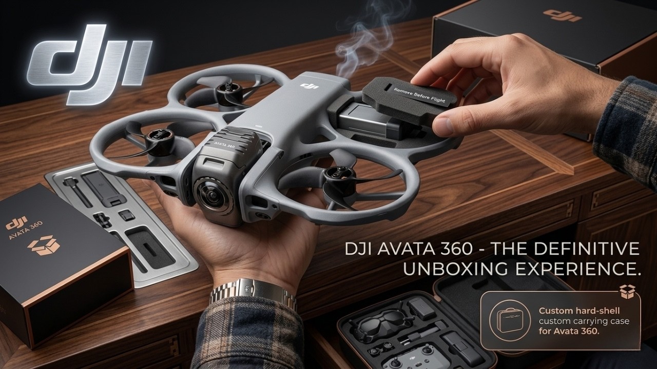 DJI Avata 360 is HERE: 8K Camera, Specs & Release Date Revealed!