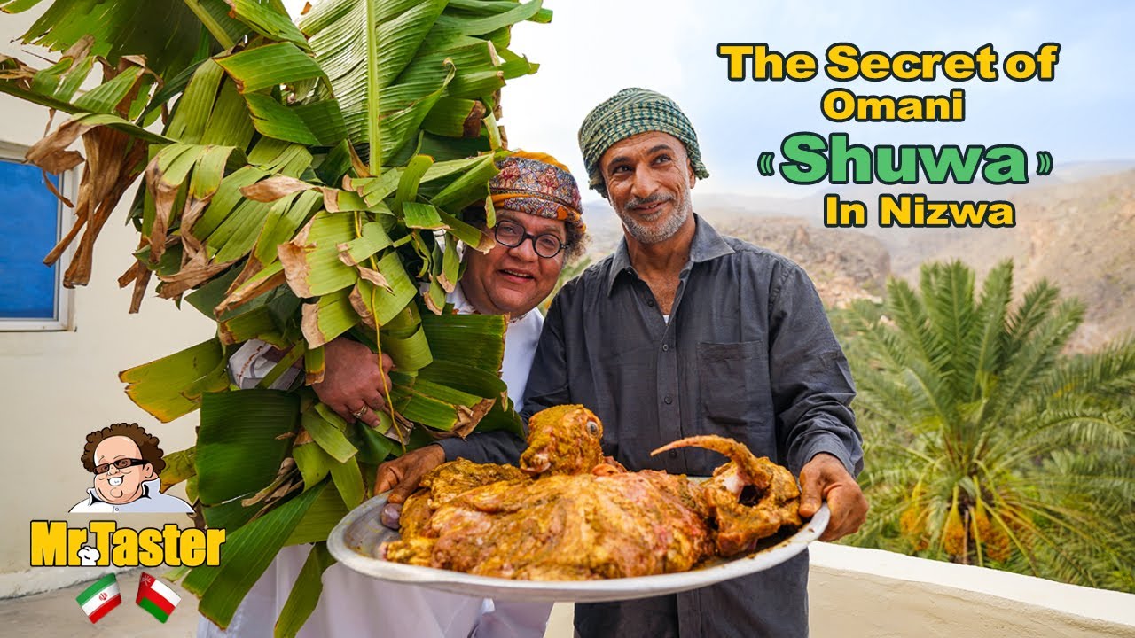 The Amazing Shuwa, Oman's National dish & tasting Chicken Biryani, in an Omani local house in Nizwa