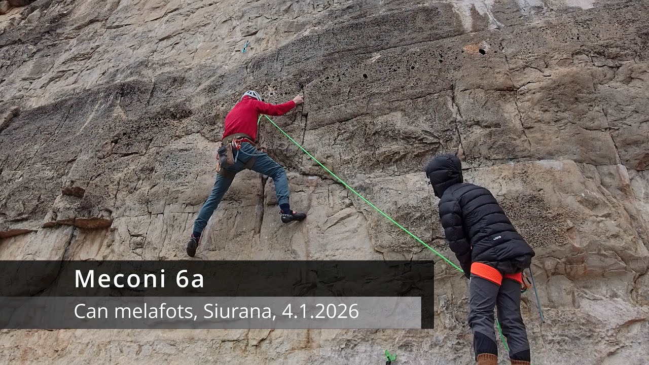 Siurana climbing - Meconi 6a