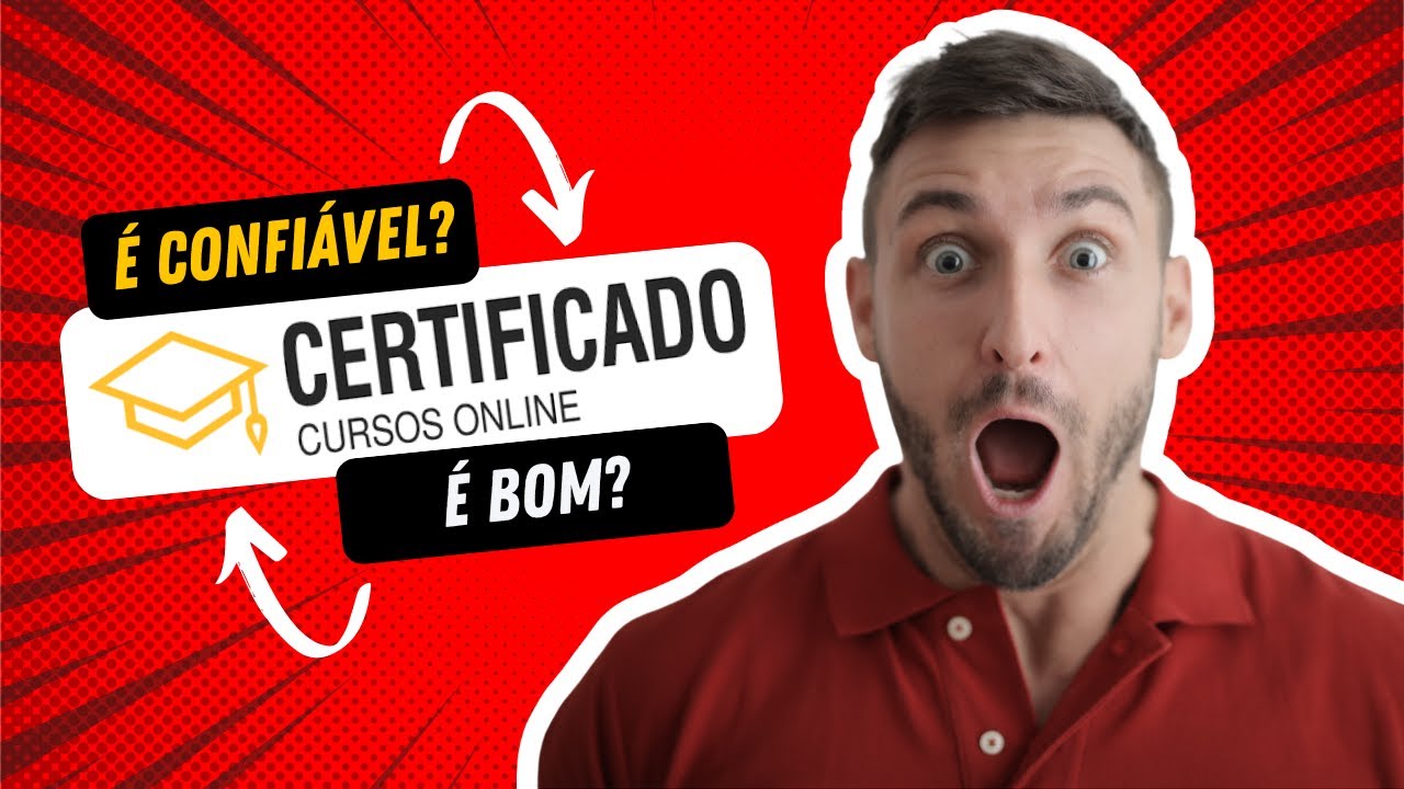 Certificado Cursos Online &eacute; Bom?  &Eacute; Confi&aacute;vel?  Ser&aacute; que &eacute; seguro?