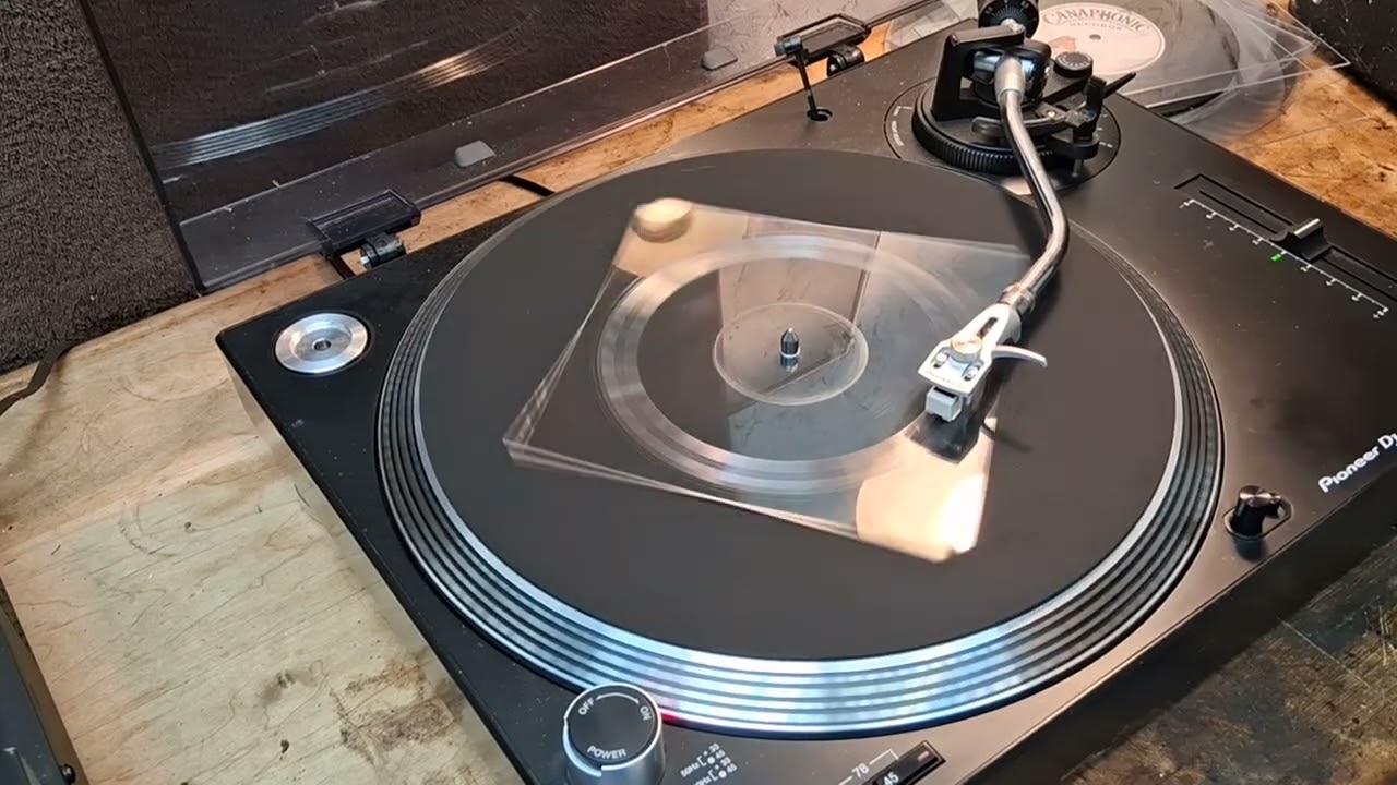 PRESTO 6N RECORD LATHE / DIRECT MICROPHONE VOICE RECORDING / 78 RPM / 7
