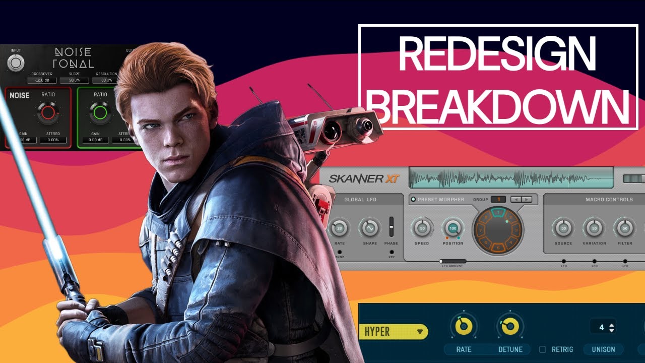 Making FORCE Sounds with Skanner XT- Jedi: Survivor Sound Redesign Breakdown