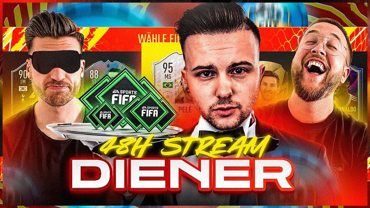 Wer muss im 48h STREAM DIENER sein 😱🔥 BLIND DRAFT Battle NACHTS um 2 VS Broski !! FIFA 22