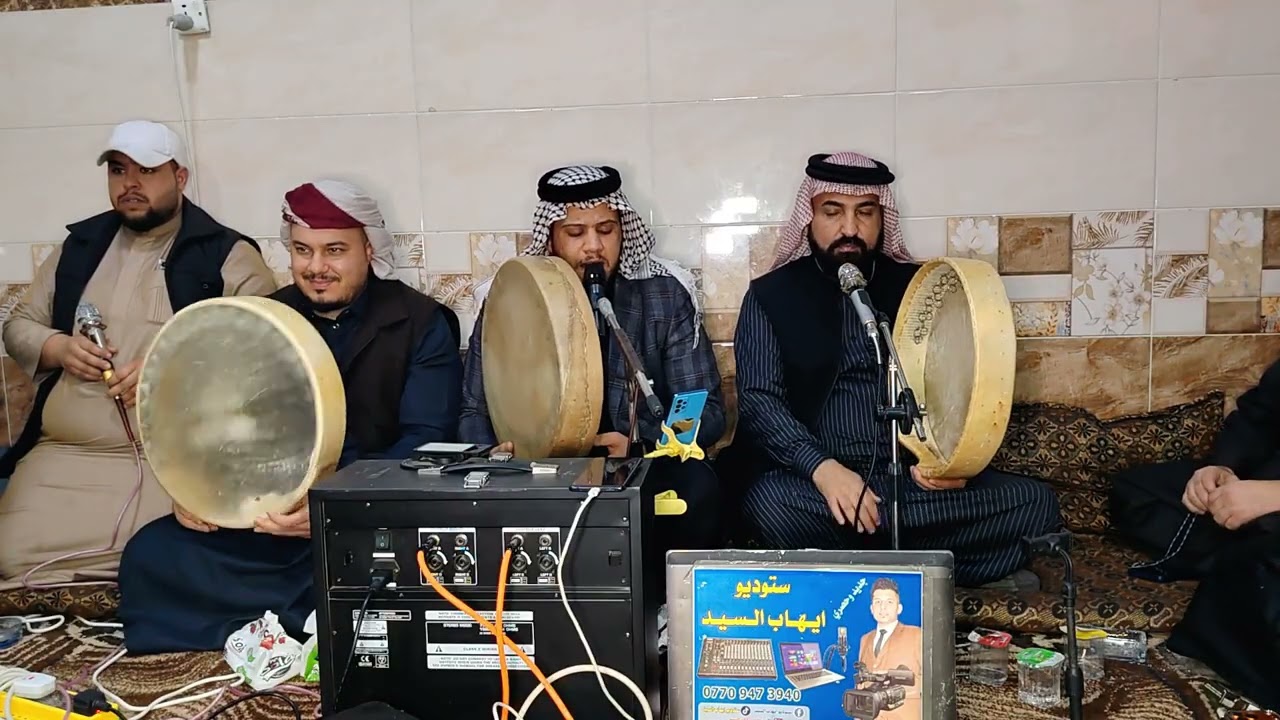 المداح احمد العزي ف3 المنقبه النبويه بمناسبة الذكرى السنوية على روح والدة السيد طه السبعاوي 