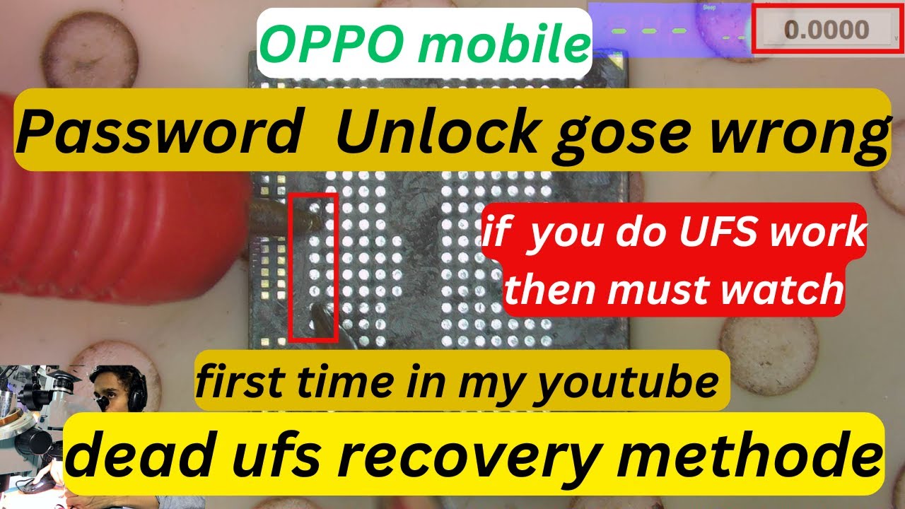 How to repair dead UFS ko kaise thik kare? must watch