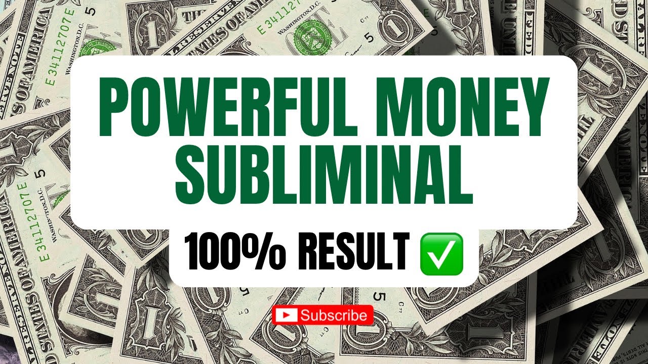 100% Result ✅ Powerful Money Subliminal | law of attraction | Money Manifestation | Motivation 