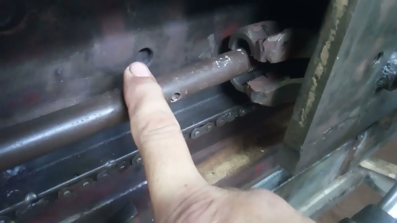 torno mecanico caseiro part 04.... porca de partida