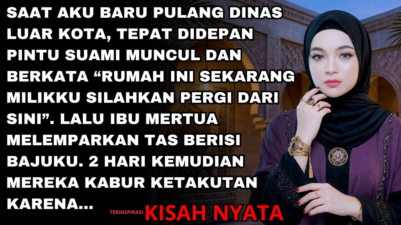 IBU MERTUA DAN SUAMI TIBA2 MENGUSIRKU DARI RUMAH TAPI 2HARI KEMUDIAN MEREKA KABUE KETAKUTAN TERNYATA