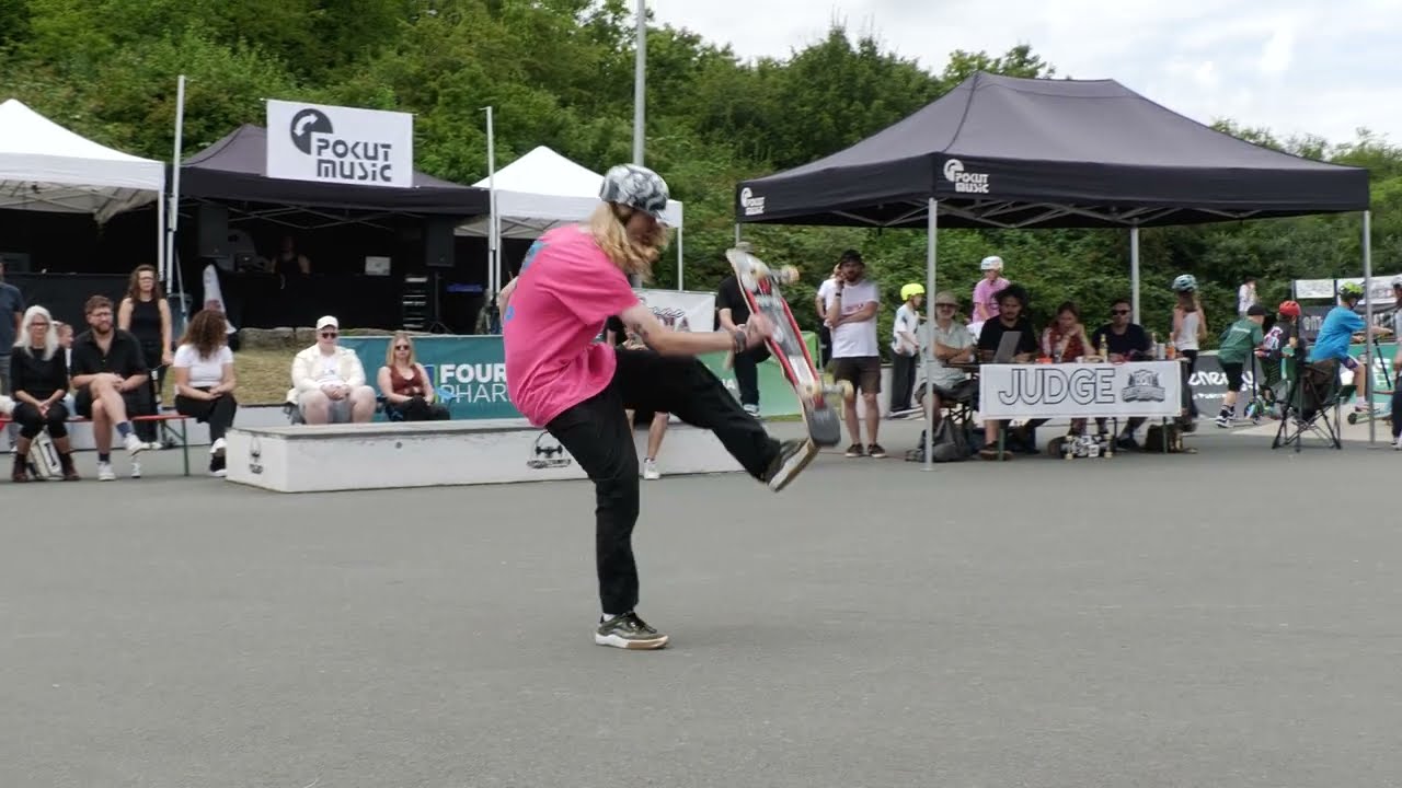 Jelle Callens - 22nd place Amateur - run 1 - 2025 Paderborn Freestyle Contest