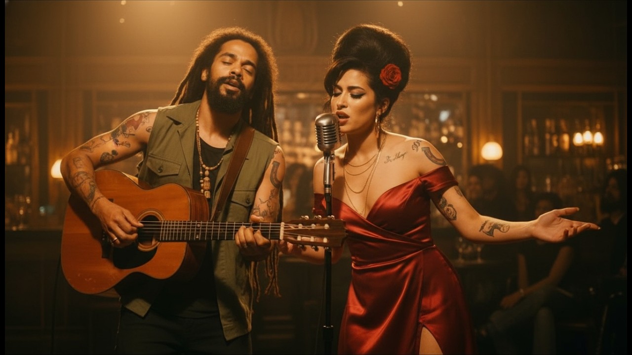 Reggae Blues Pop Timeless Groove | Rainy Night Chill 🌧️ | Inspired by Damian Marley & Amy Winehouse
