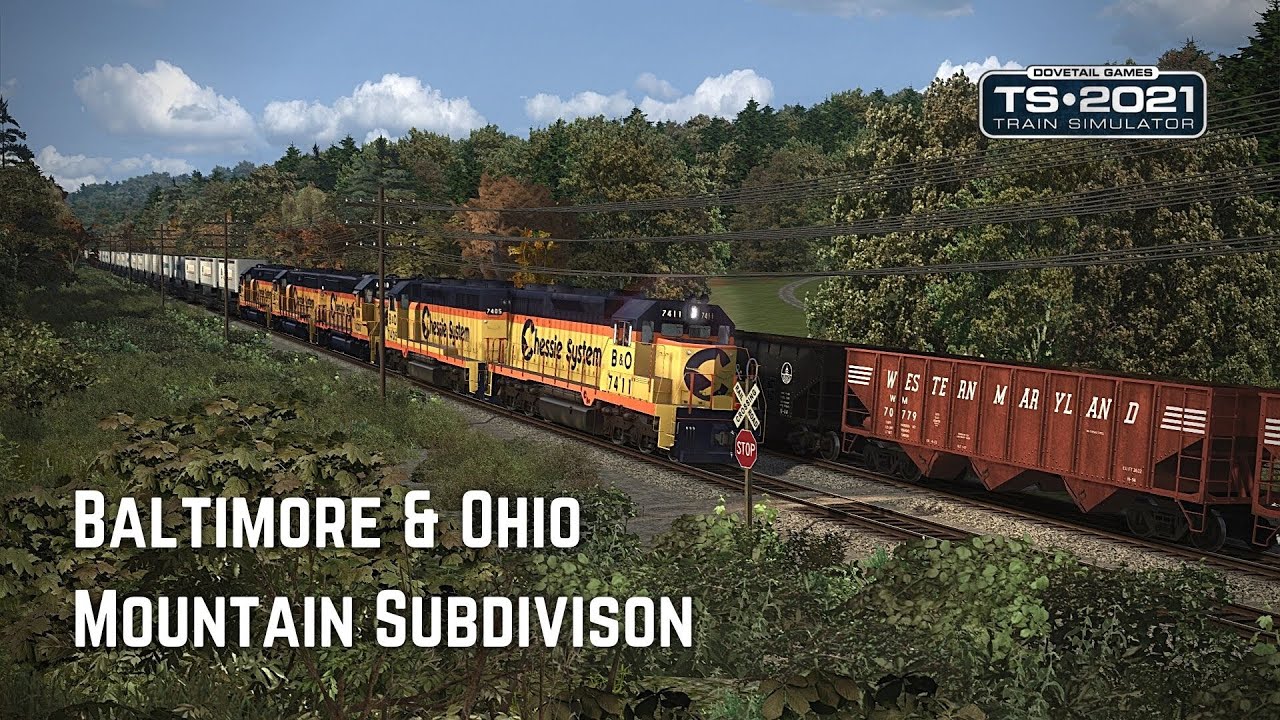 Train Simulator 2021: B&O Mountain Sub - First Look