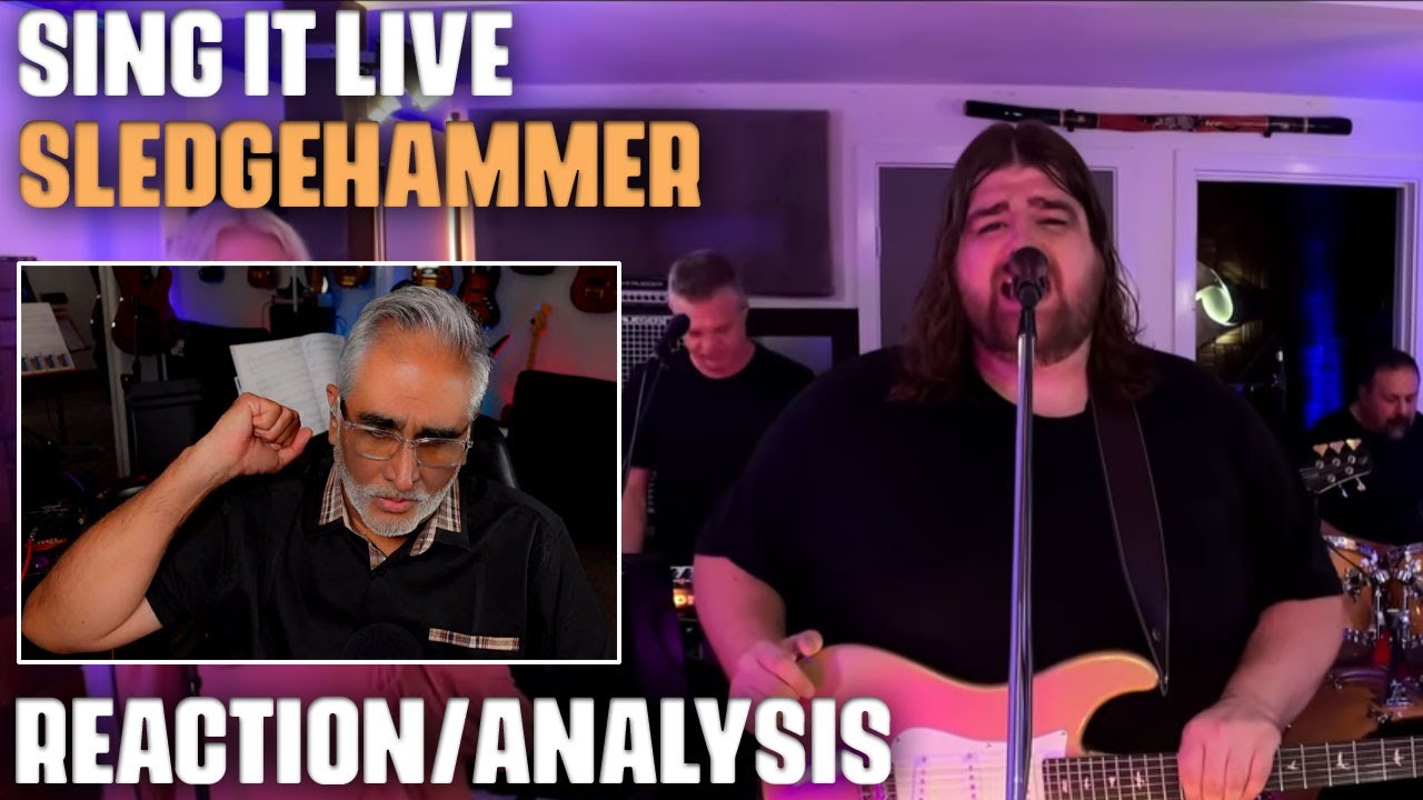 "Sledgehammer" (Peter Gabriel Cover) by Sing it Live, Reaction/Analysis by Musician/Producer
