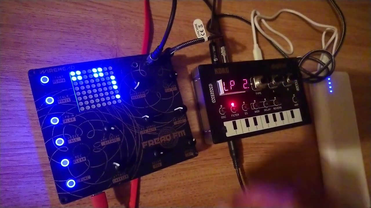Wirehead FREAQ FM and NTS1 - Arp and Drone in F