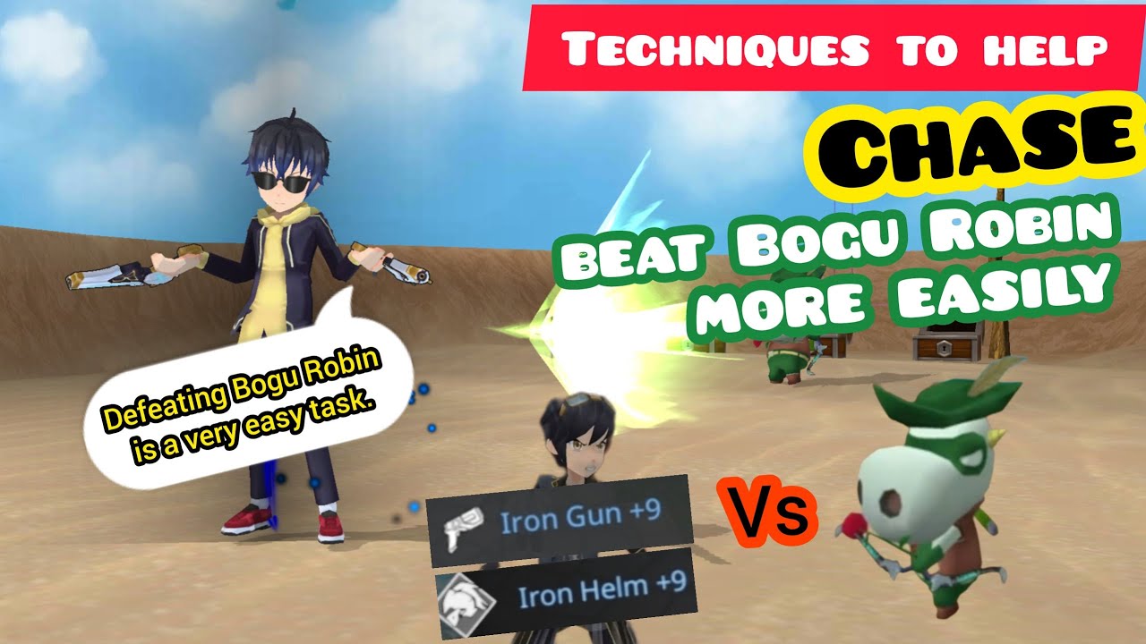 Techniques to help Chase defeat Bogu Robin more easily [Chase uses Iron] | Epic Conquest 2