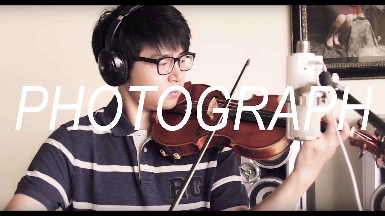 Photograph - Ed Sheeran (Violin Cover)
