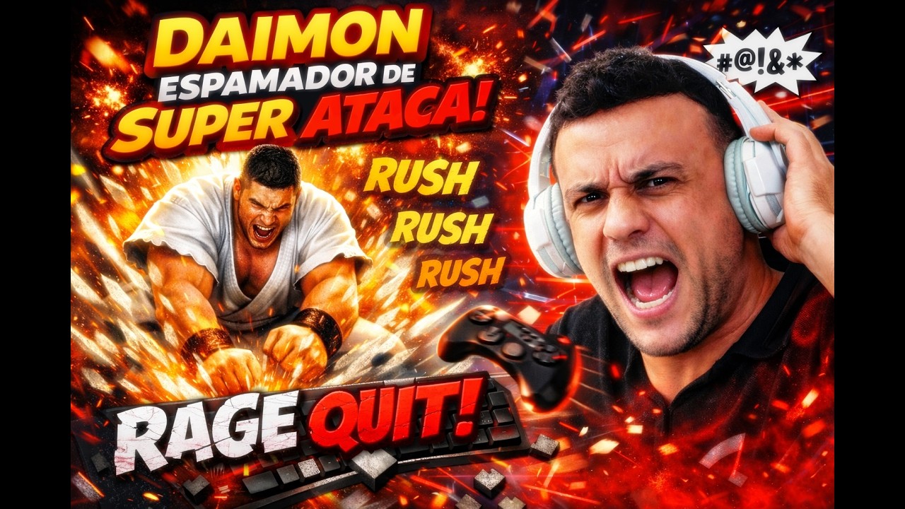 O ataque do Daimon Espamador de Hyper (Rage Quit) #kof #ggpo #kof2002 #peninhakof #johnrambo2049
