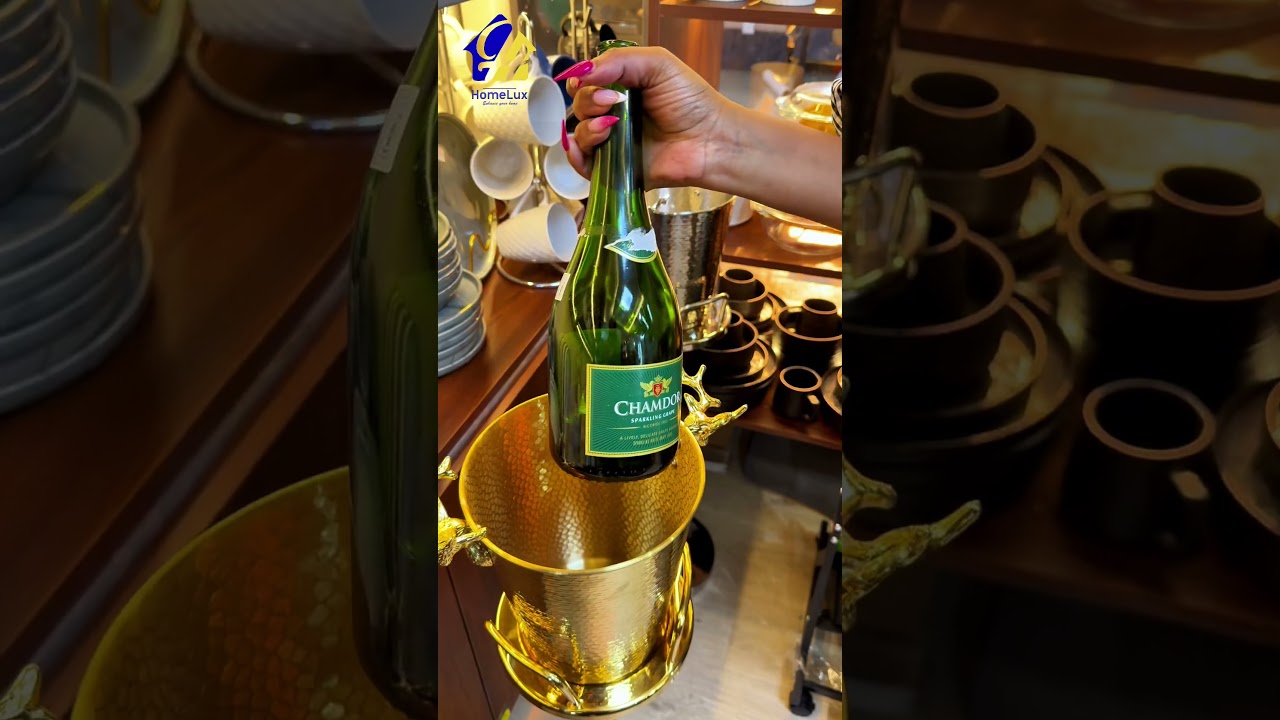 Luxury Wine Bottle Stand – KSh 7,500 🍷 🛒 homeluxkenya.com 