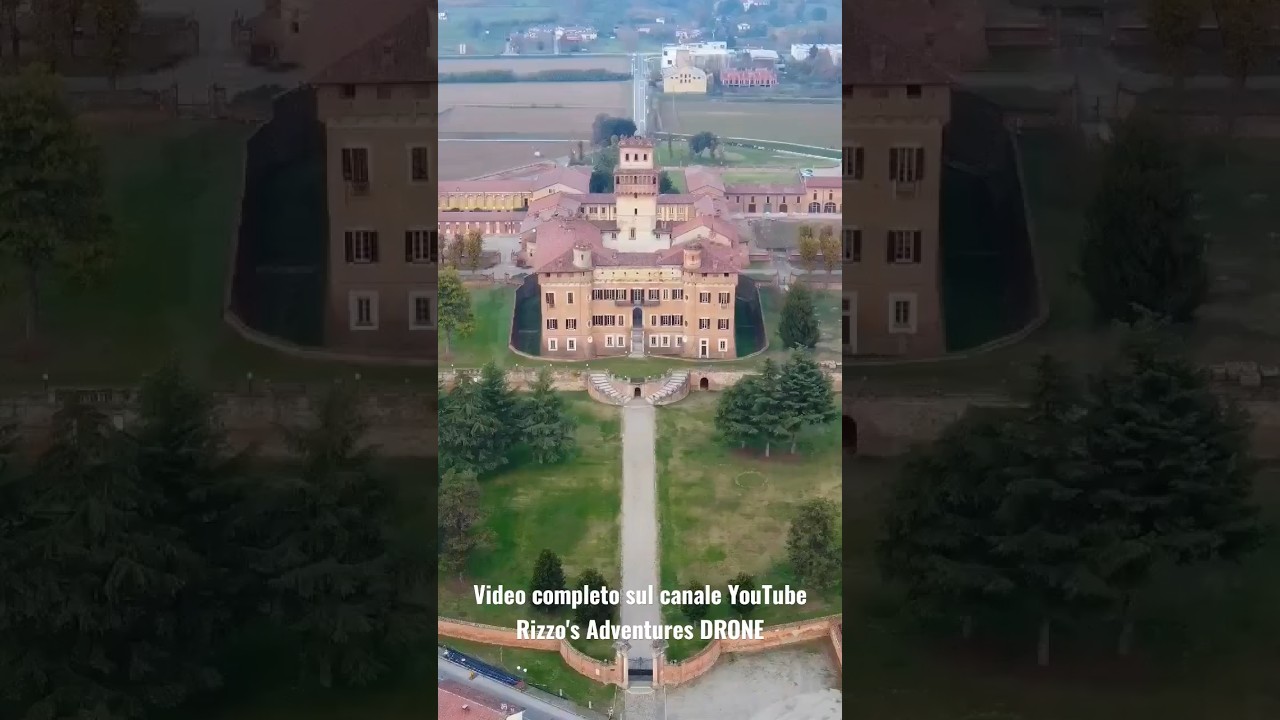 Castello di Chignolo Po ripreso con drone DJI Mini 2 #rizzosadventures #drone #djimini2