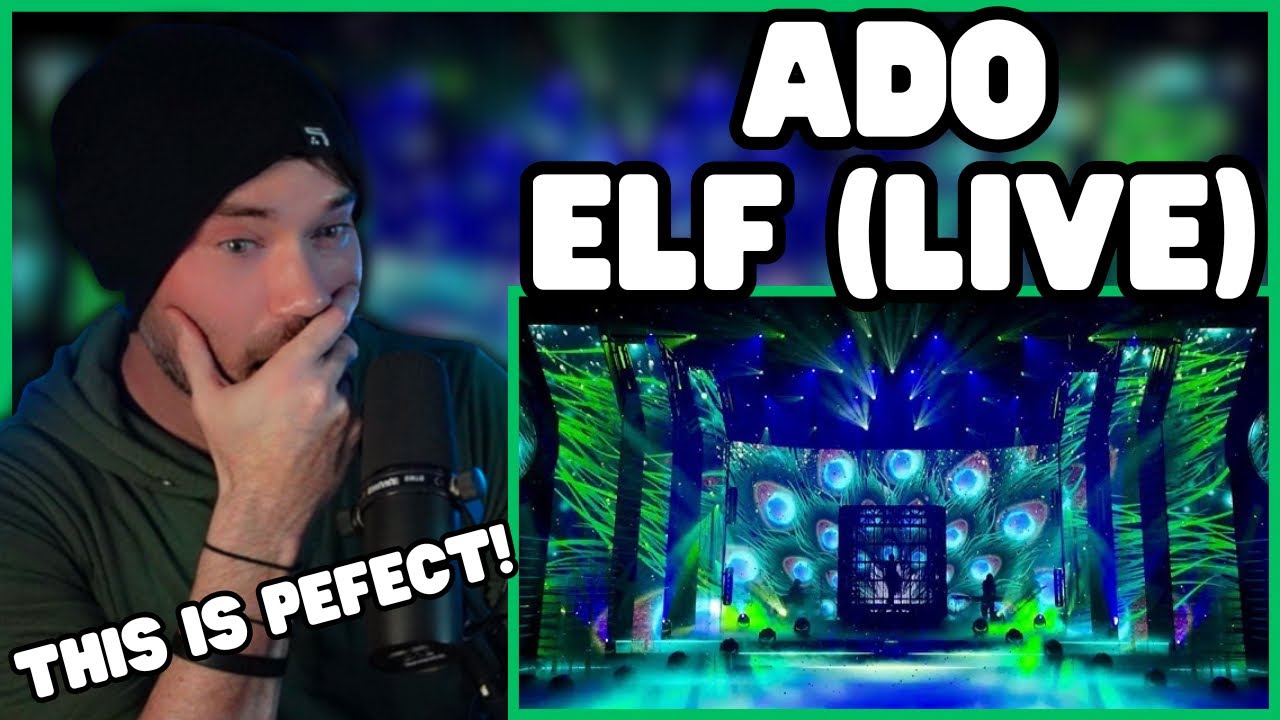 Metal Vocalist Reacts -  【Ado】 エルフ ELF ( LIVE )