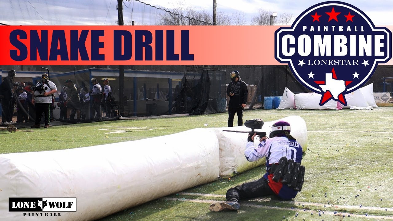 Snake Paintball Drill 2024 Paintball Combine | Lone Wolf Paintball