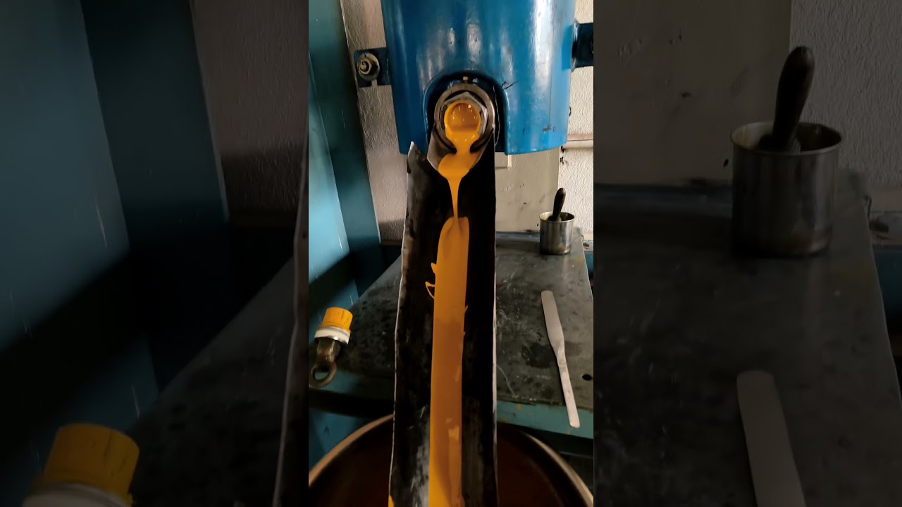 Yellow Paint Paint Making 