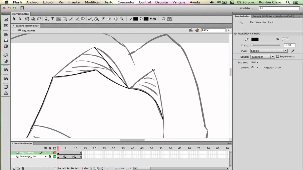 01 - Como Hacer Anime - En Adobe Flash - Que Se Vea Como En Las Series De Anime
