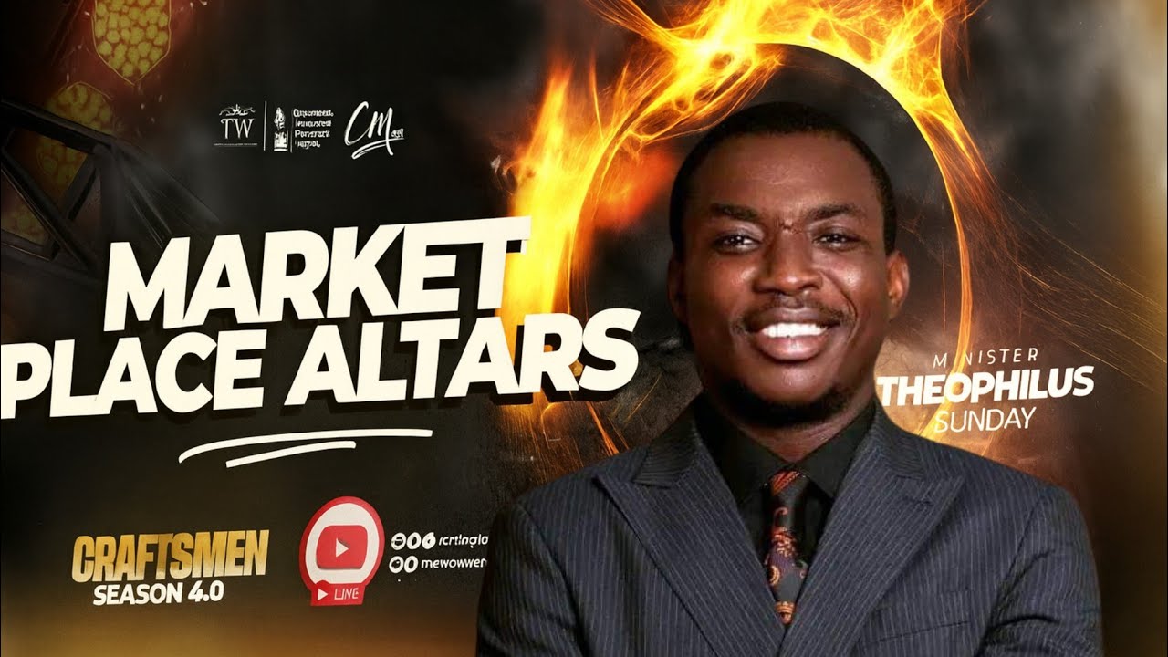 MIN. THEOPHILUS SUNDAY LIVE MINISTRATION AT RCN LAGOS CRAFTSMEN 4.0 2025 || MARKETPLACE ALTAR 2025