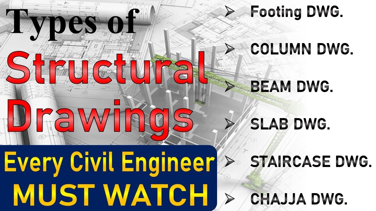 Basic Knowledge of Structural drawing | TYPES OF STRUCTURAL DRAWING EVERY CIVIL ENGINEER MUST KNOW