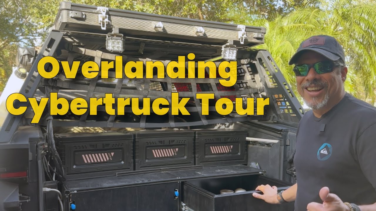 Обзор настройки Cybertruck Overlanding, часть 1