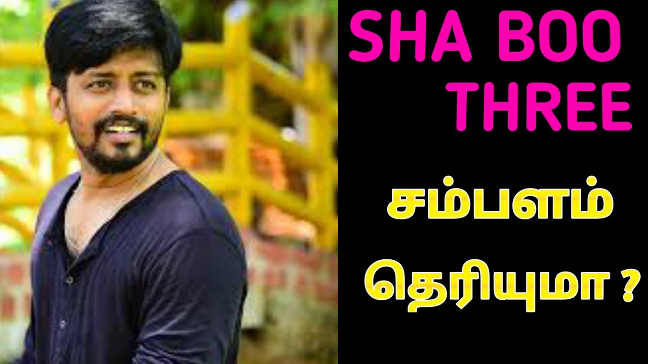 Sha Boo Three சம்பளம் தெரியுமா ?  Income | Unnakku Evalo |