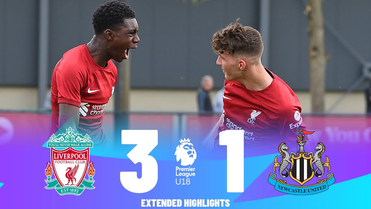 Liverpool vs Newcastle United | Highlights | U18 Premier League 29-04-2023