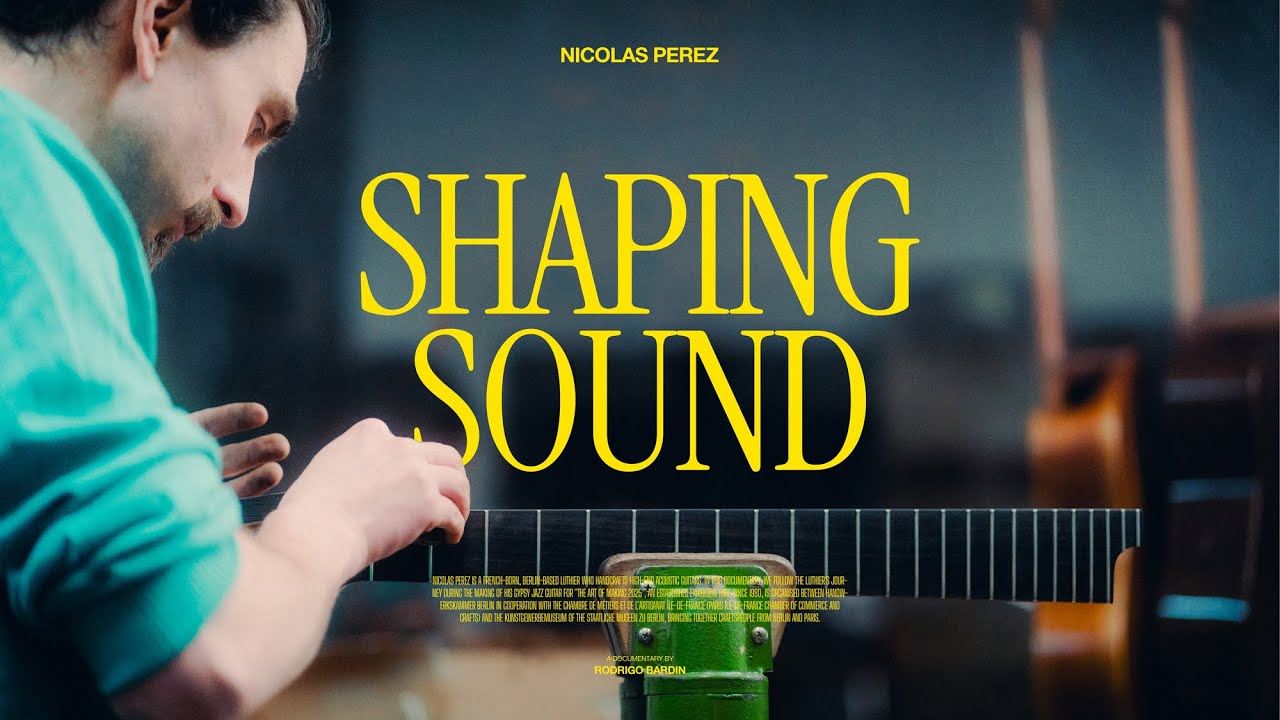 A luthier's story on crafting gypsy jazz guitars - SHAPING SOUND