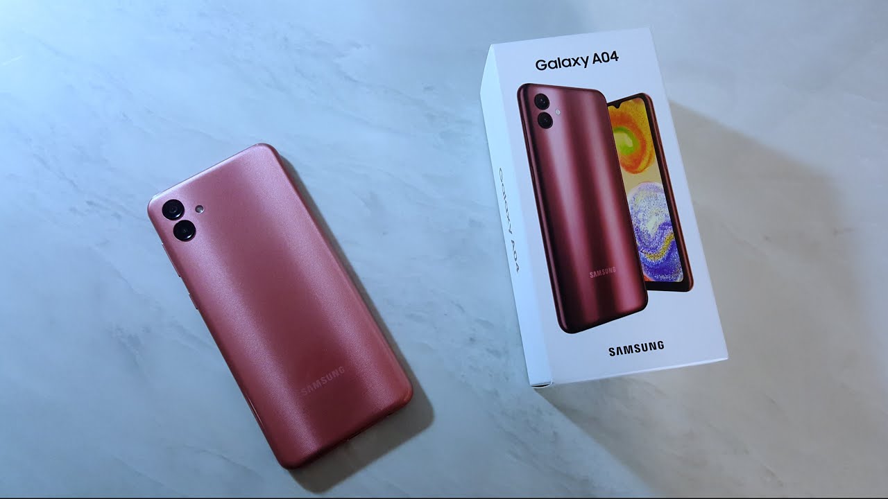 Samsung Galaxy A04 Unboxing | Copper Color - ASMR