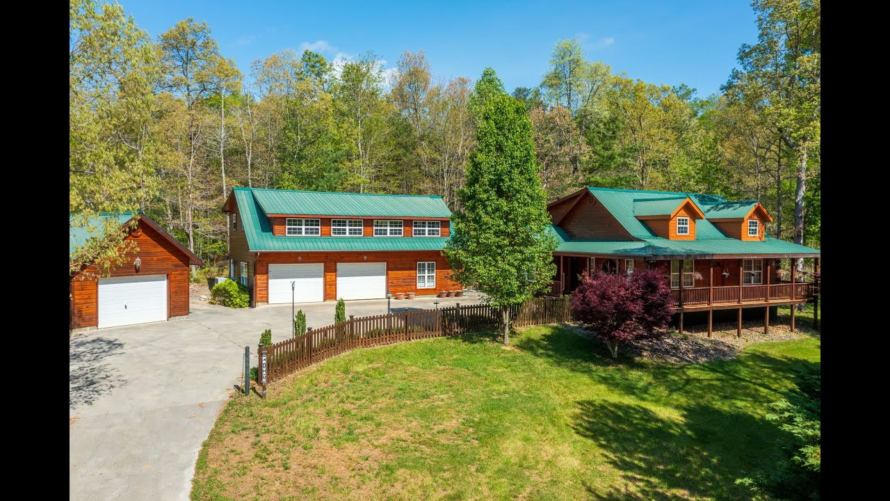 SOLD - Log home on 6+ acres for sale at 145 Barney Creek Rd Tellico Plains TN