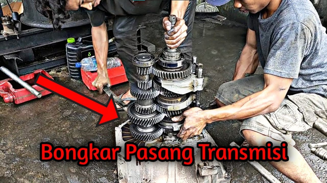 Cara Mudah Bongkar Pasang Transmisi Canter