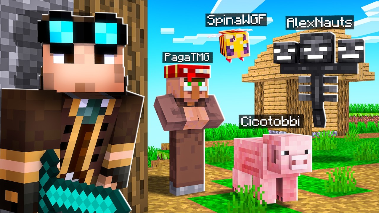 CHI È DIVENTATO PIU' STRANO SU MINECRAFT CON I VECCHI WGF?
