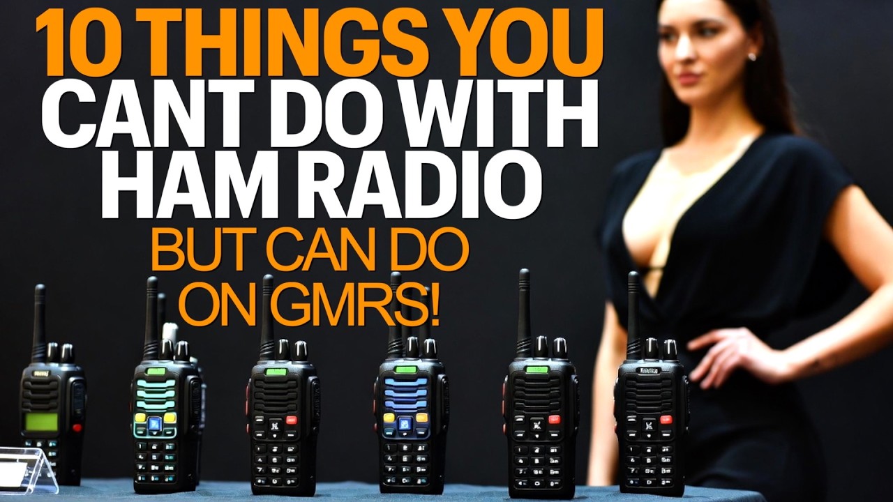 Top 10 Things You CAN Do On GMRS But CANNOT Do On Ham Radio