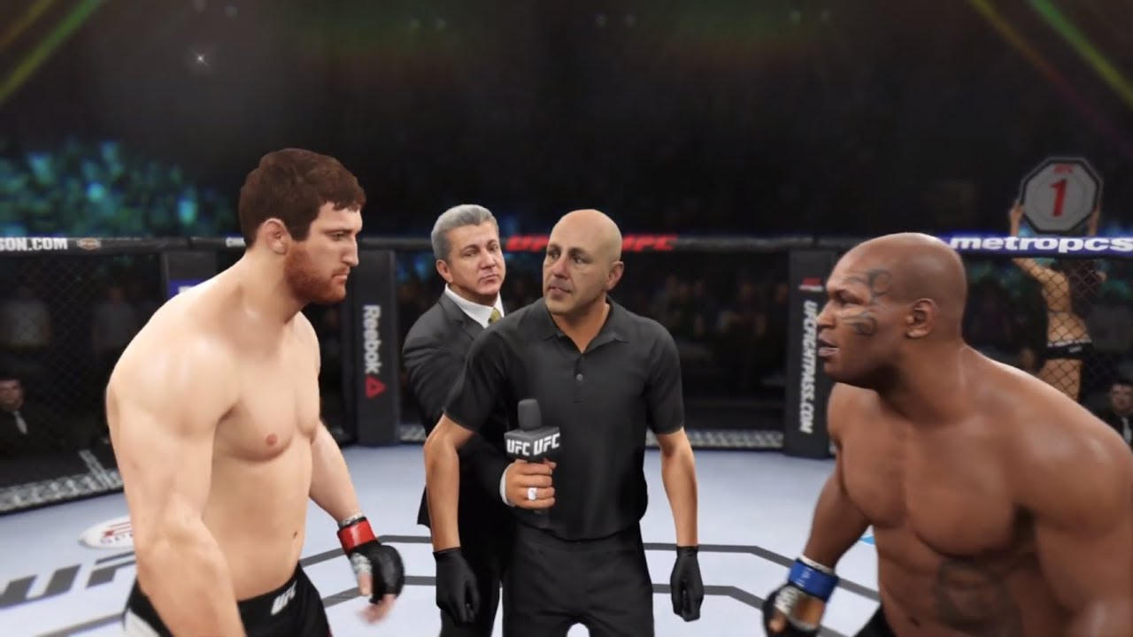 Ruslan Magomedov vs. Mike Tyson (EA Sports UFC 2) - CPU vs. CPU 🥊