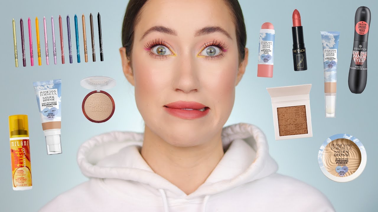 Trying More NEW Drugstore Makeup!!